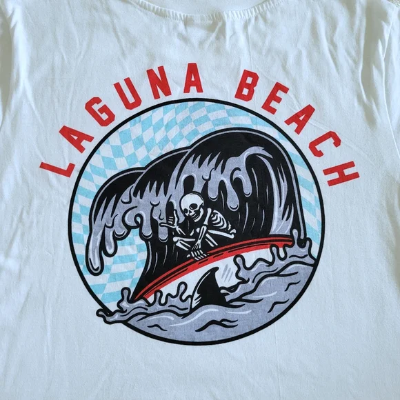 Vibe N' "Laguna Beach" Graphic Tee👕 - NWOT - Picture 4 of 14